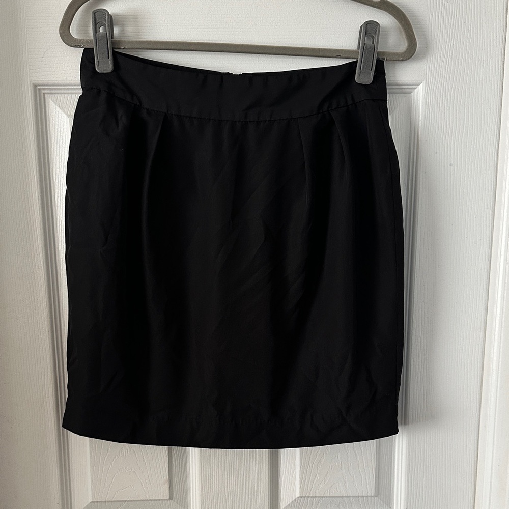 Banana Republic Elegant Black Mini Skirt